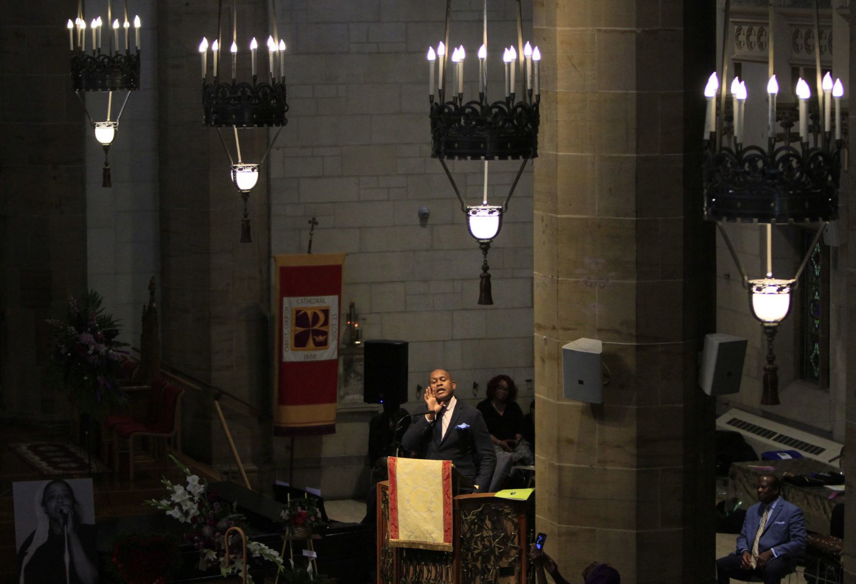 Funeral for St. Louis poet laureate Shirley Bradley LeFlore